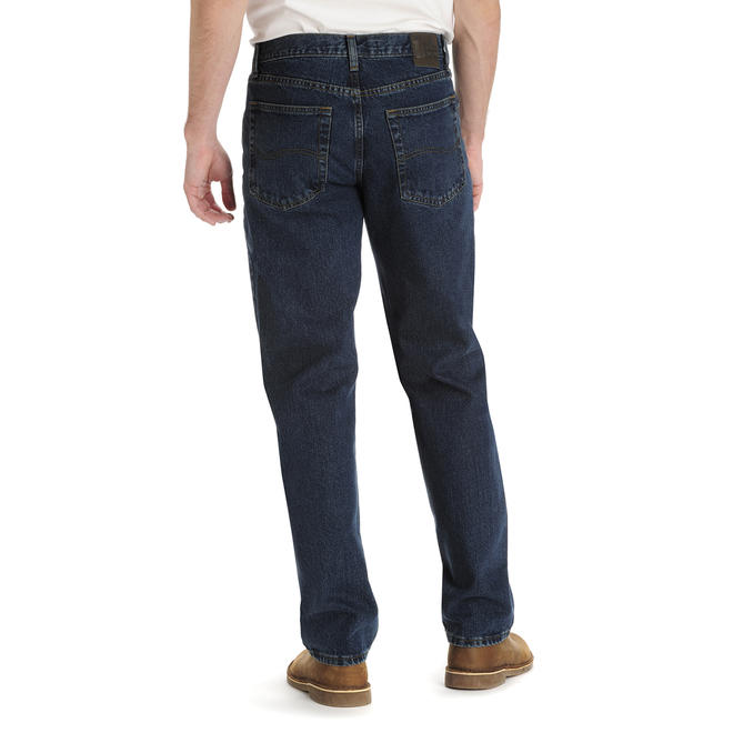 LEE Men's Orion Regular Fit Jeans Dark Wash Clothing, Shoes & Jewelry