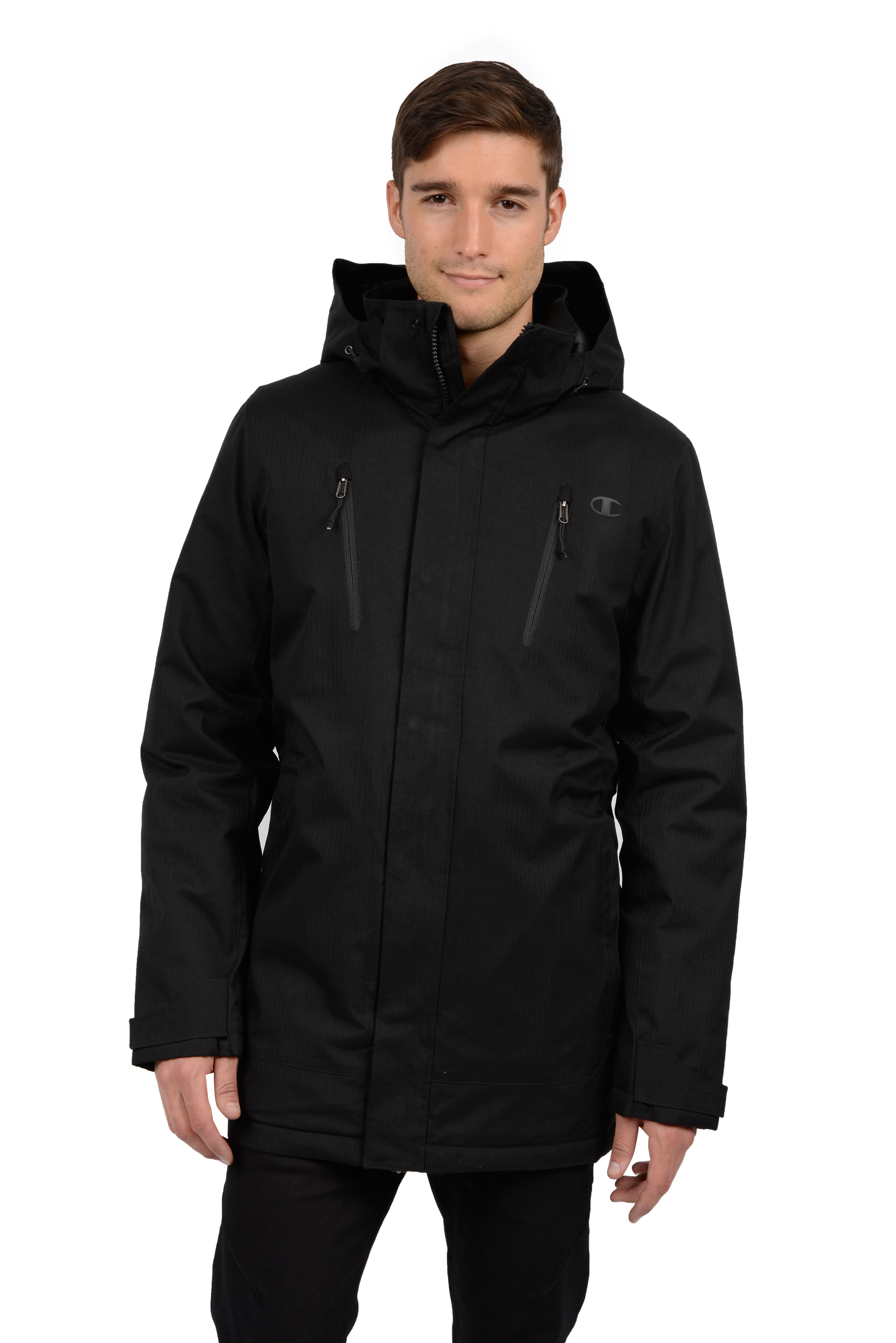 Champion technical herringbone jacket clearance