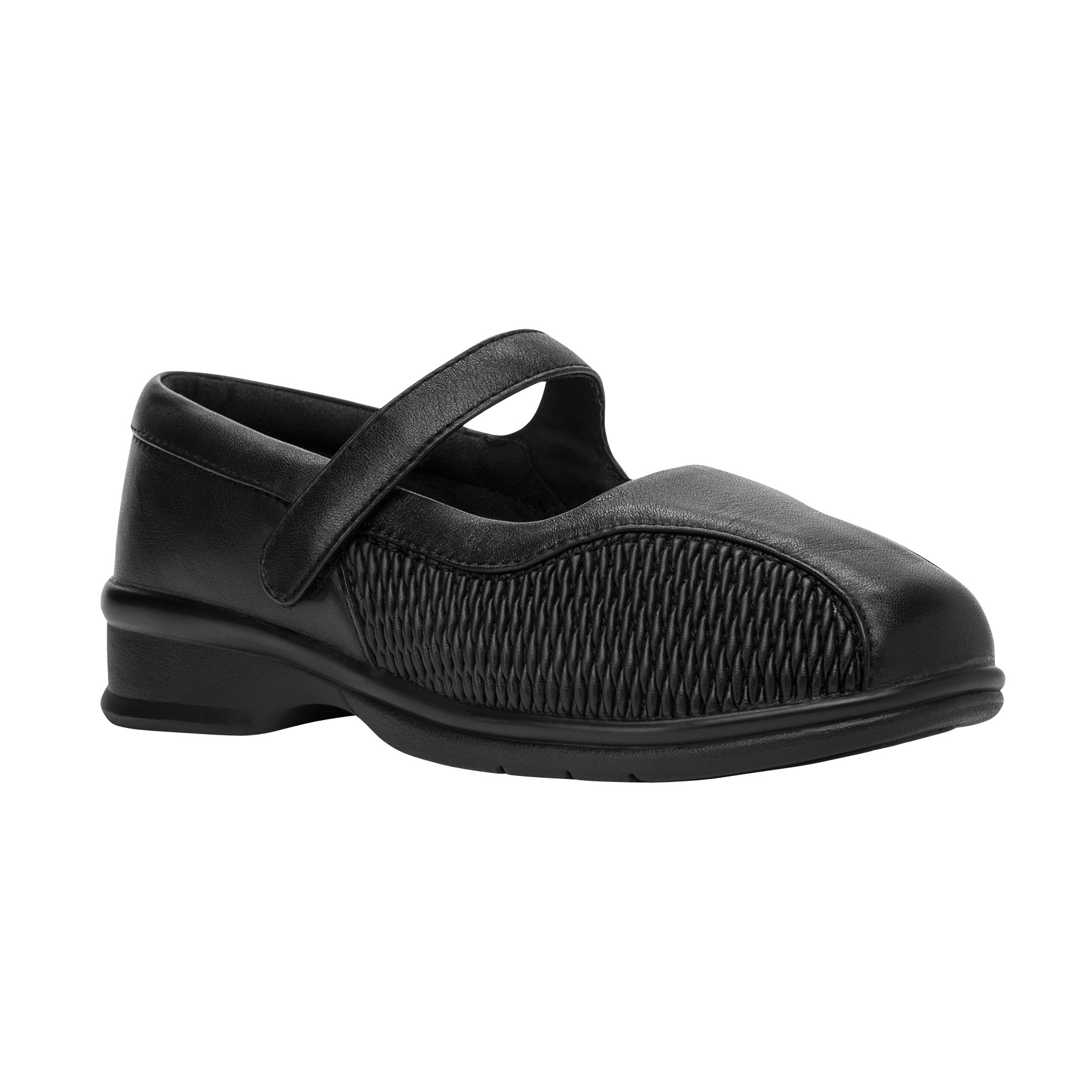 Women's Erika Black Mary Jane Shoe - Wide Widths Available