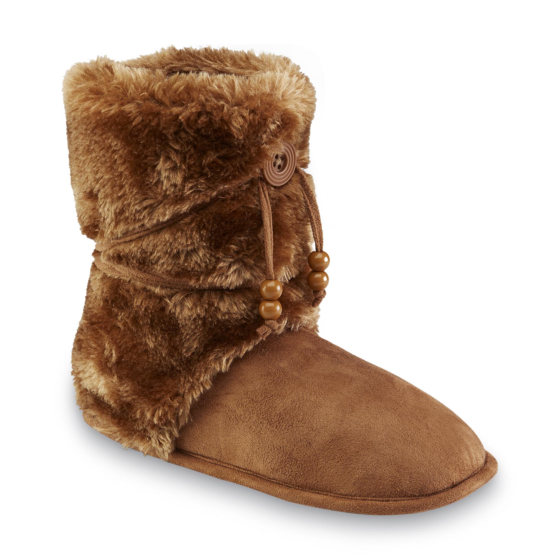 joe boxer bootie slippers