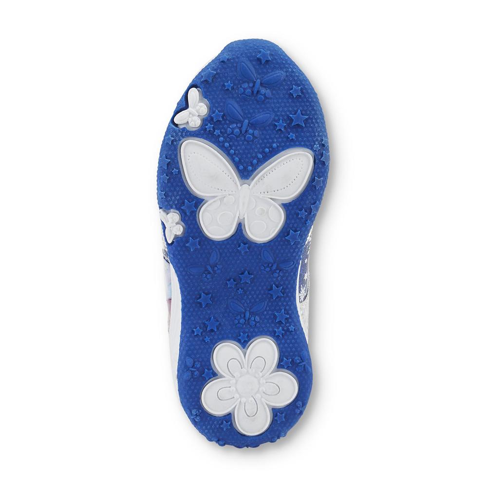 Toddler Girl's Frozen Blue/White Shoe