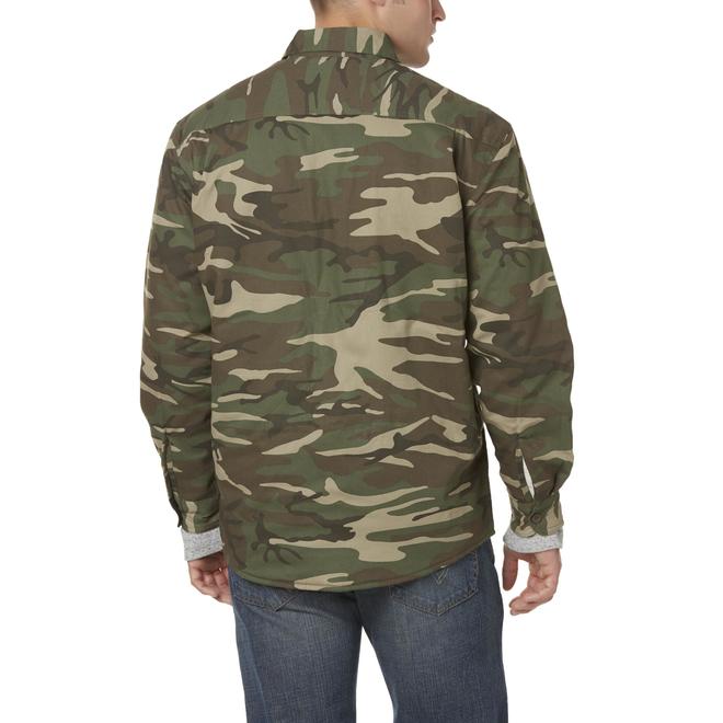 men's camouflage shirt jackets