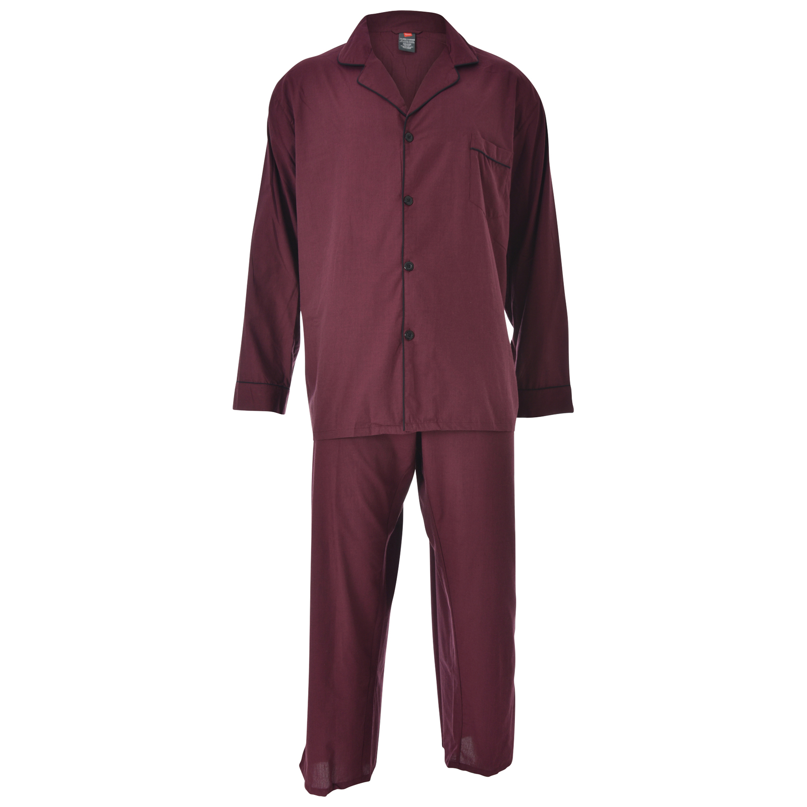 UPC 645619667314 Big & Tall Hanes Classics Pajama Set, Men's, Size XXL Tall, Red