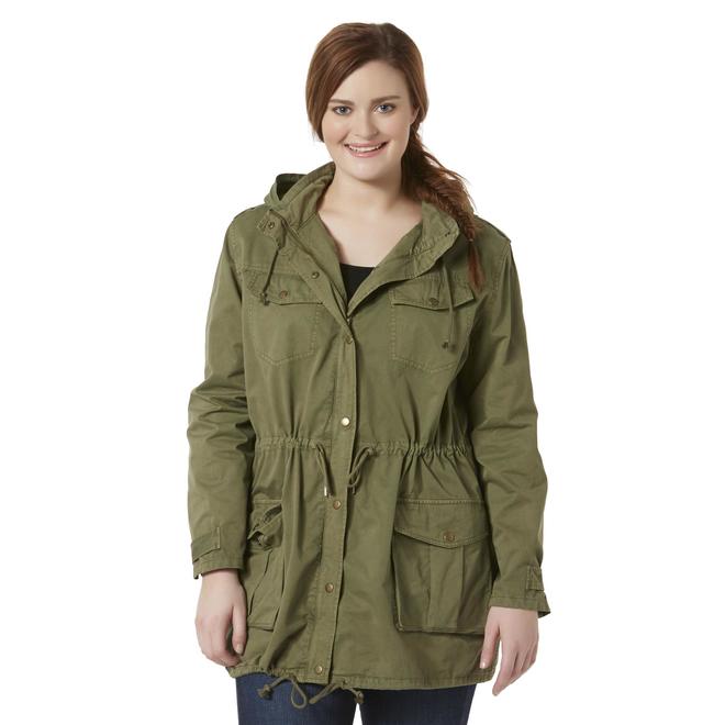 Joe Boxer Junior's Plus Hooded Anorak Jacket