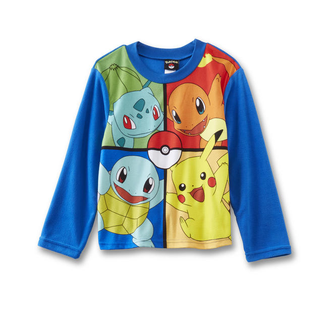 Nintendo Pokemon Boy's Fleece Pajamas Kmart