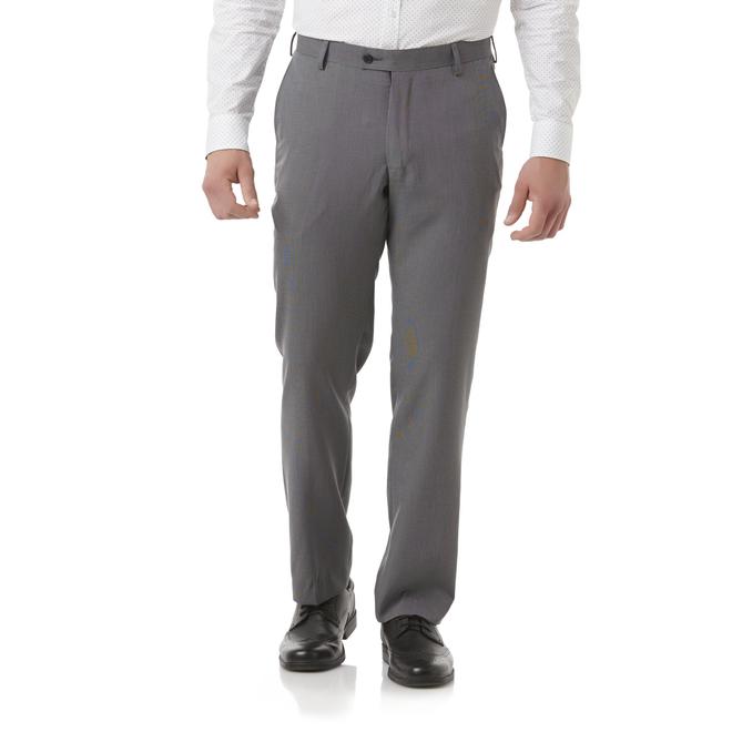Arrow Men's Modern Fit Dress Pants,Grey
