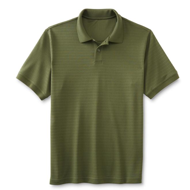 Outdoor Life Men's Big & Tall Polo Shirt Striped