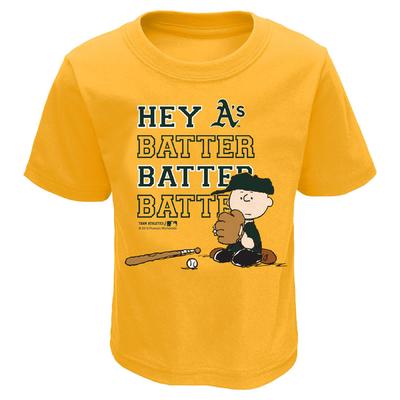 MLB Peanuts Toddler Boy's Graphic T-Shirt - Oakland Athletics