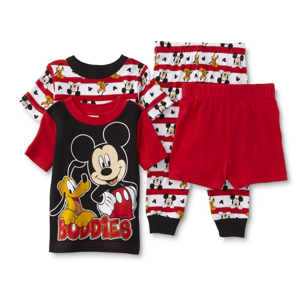Mickey Mouse Infant & Toddler Boy's 2-Pairs Pajamas