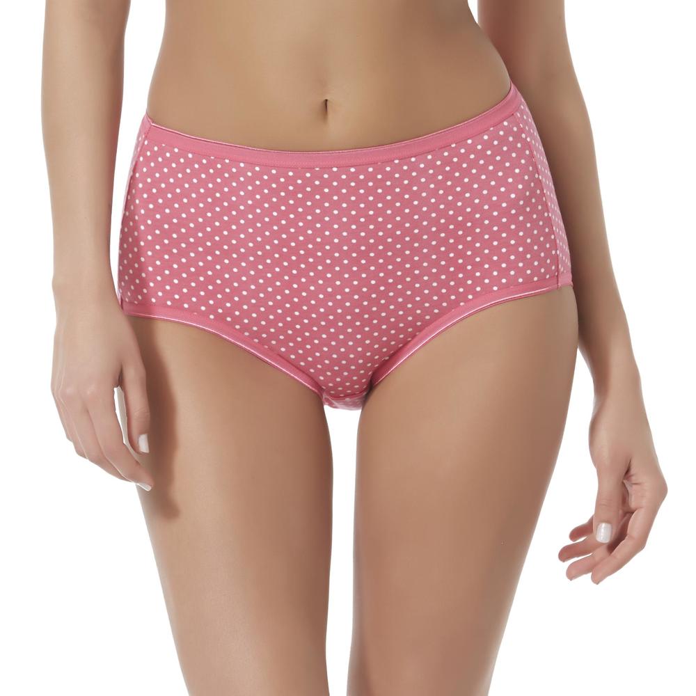 Women's Brief Panties - Polka Dots