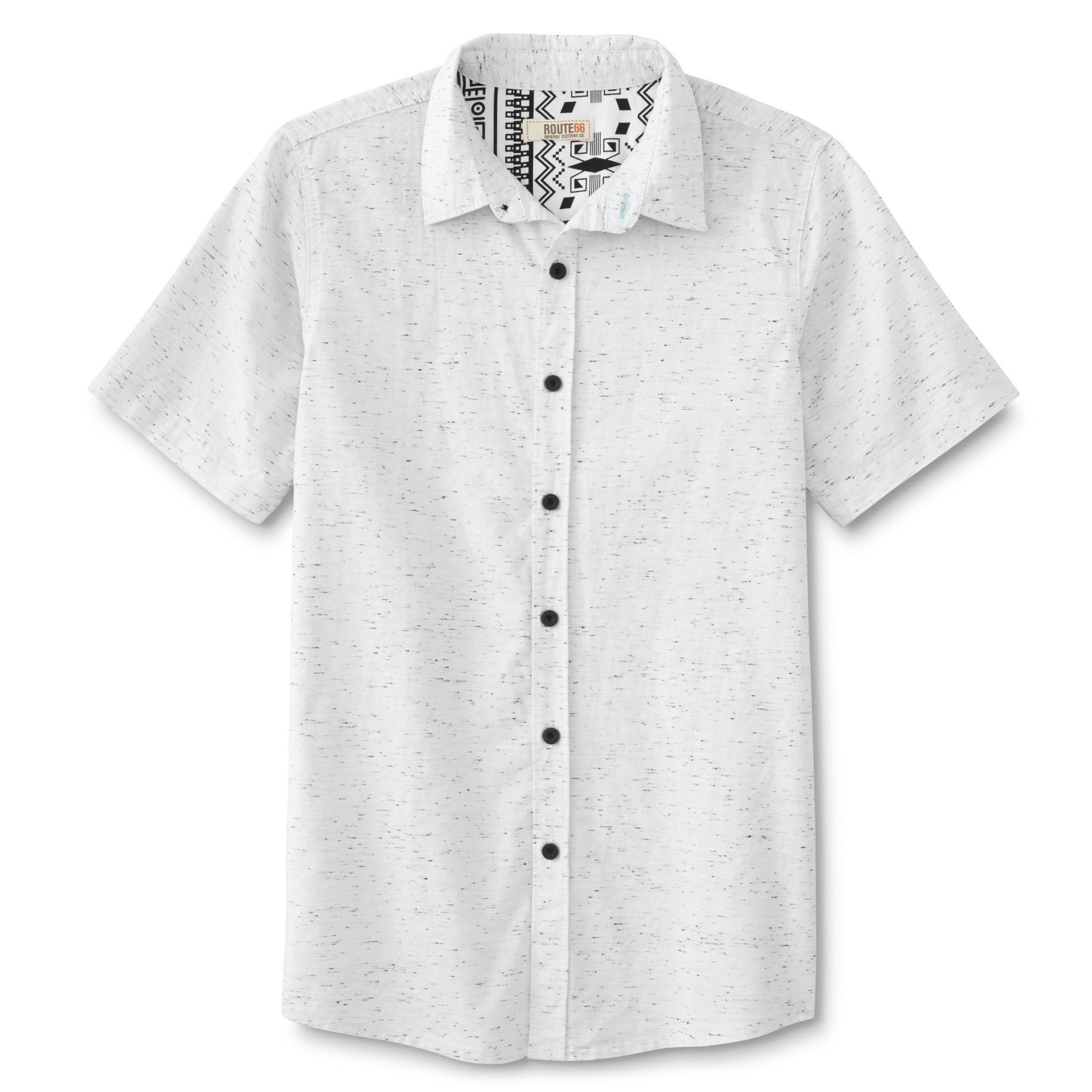 Boy's Button-Front Shirt - Freckled