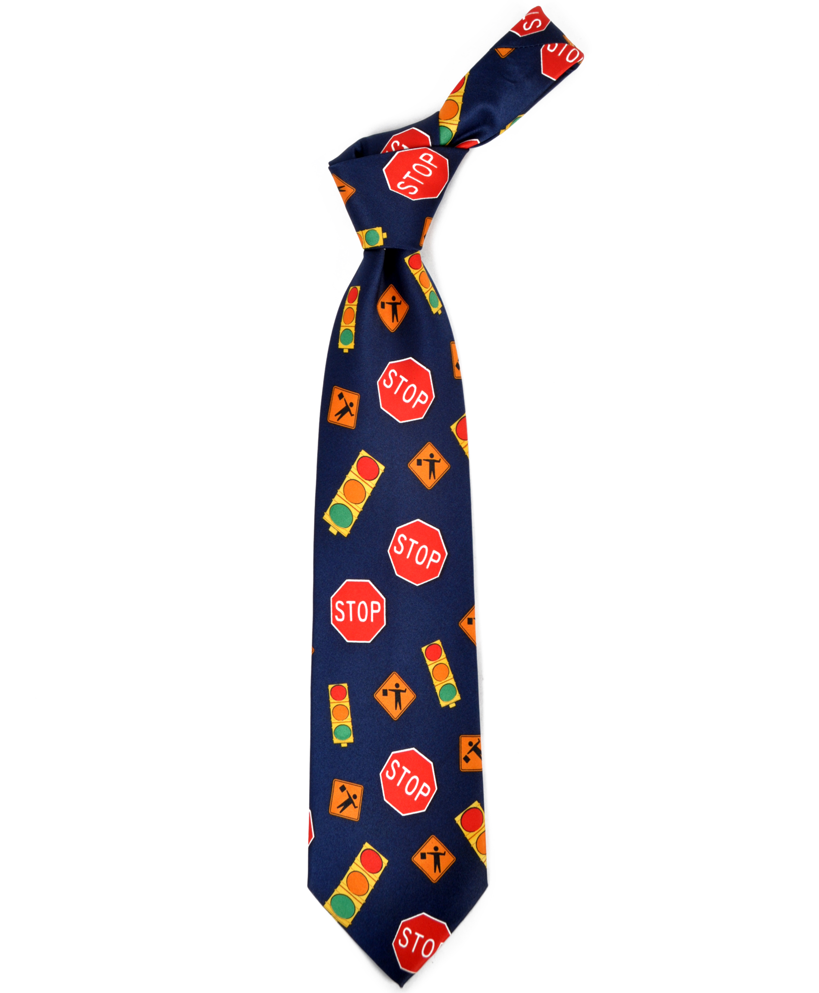 "Traffic Signs" Novelty Tie