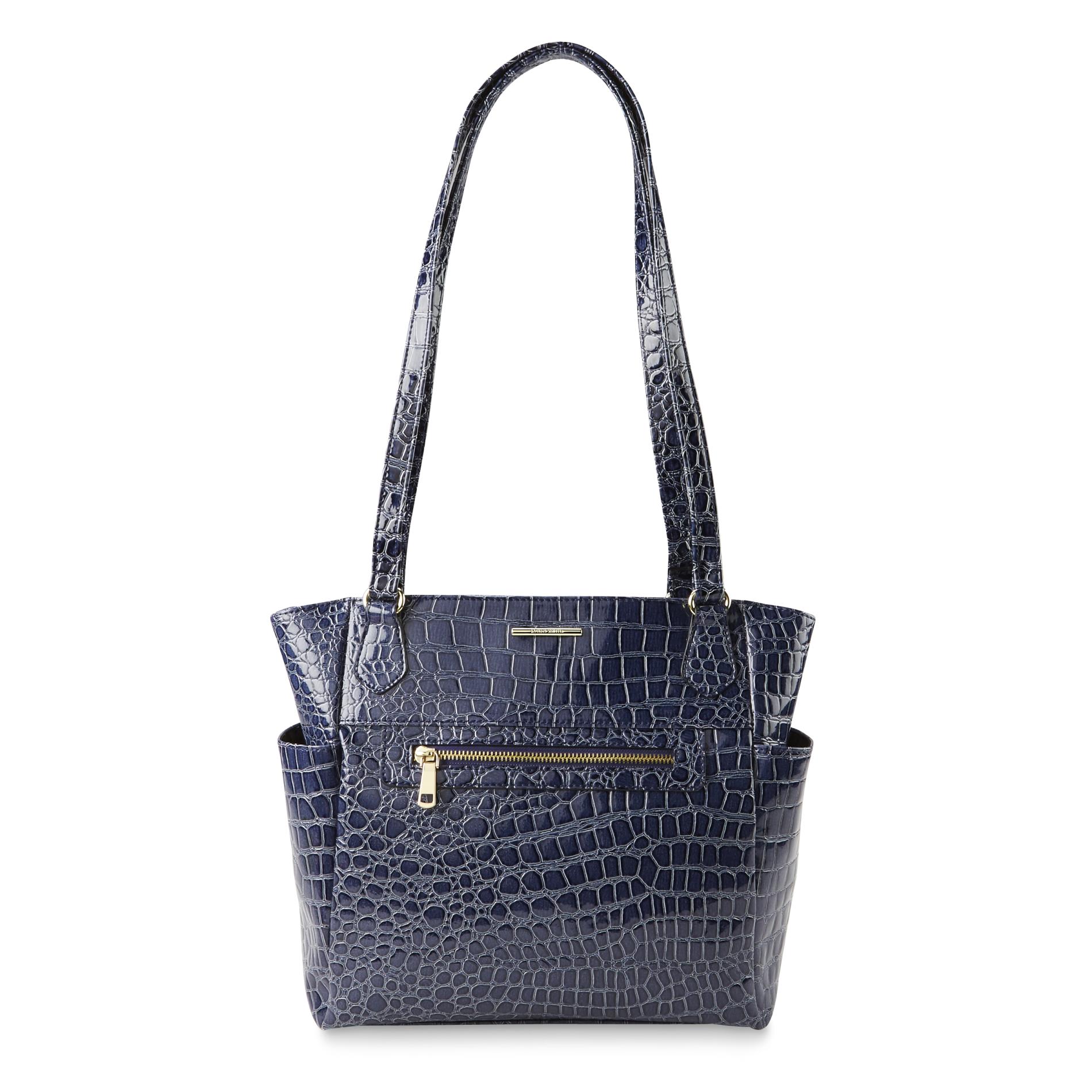 Side Pockets Shoulder Handbag