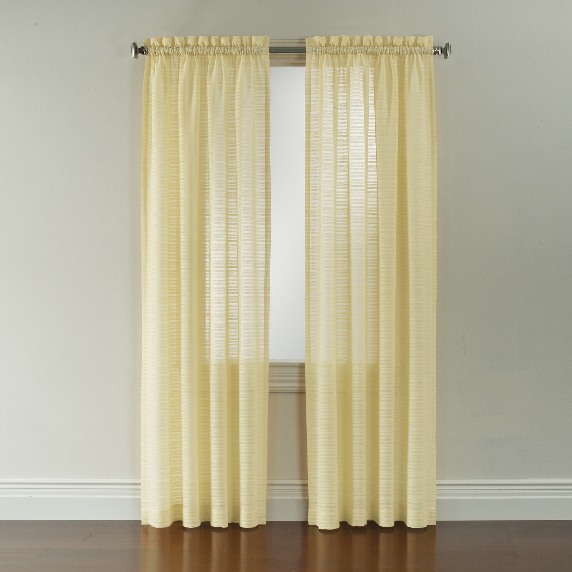 Essential Home Suki Voile Textured Sheer Window Panel
