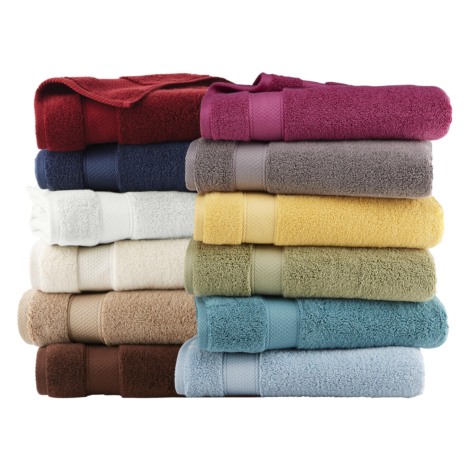Egyptian Cotton Bath Towels  Hand Towels or Washcloths