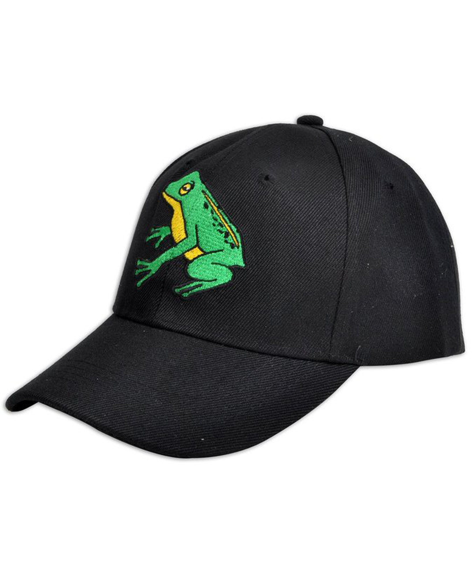 Green Frog Tree Embroidered Baseball Cap