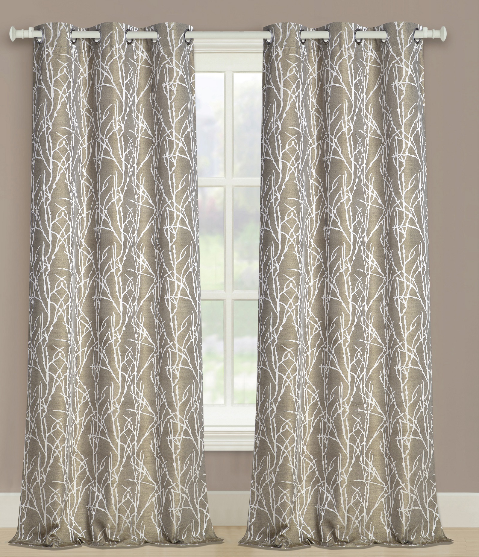 United Curtain Company Taylor 76 Quot Wide X 63 Quot Long Grommet