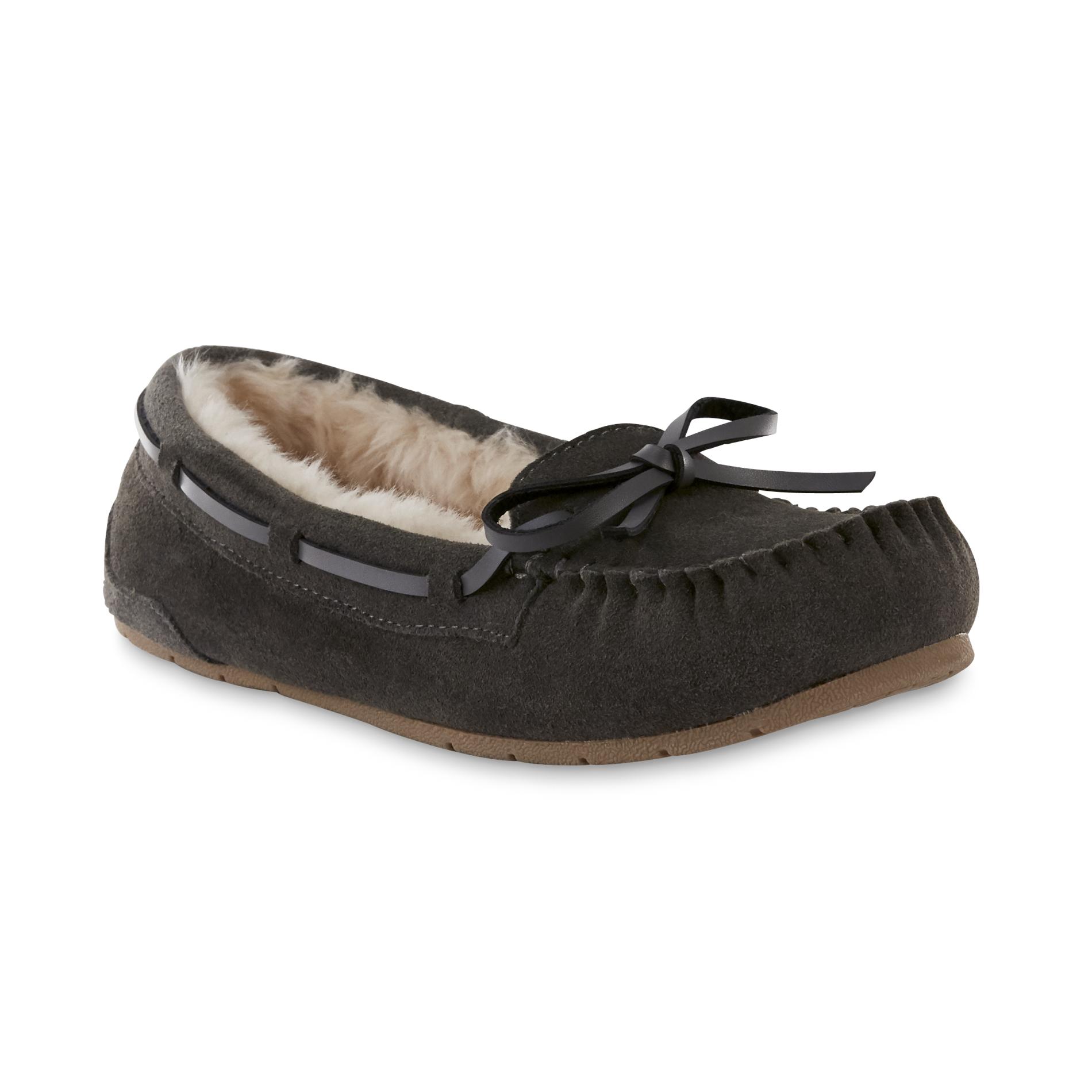 Bongo Women's Moxie Gray Moccasin Slipper Shop Your Way Online