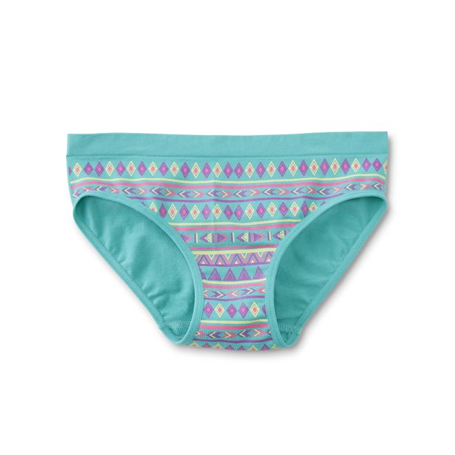 Maidenform Girls' Seamless Hipster Panties Tribal