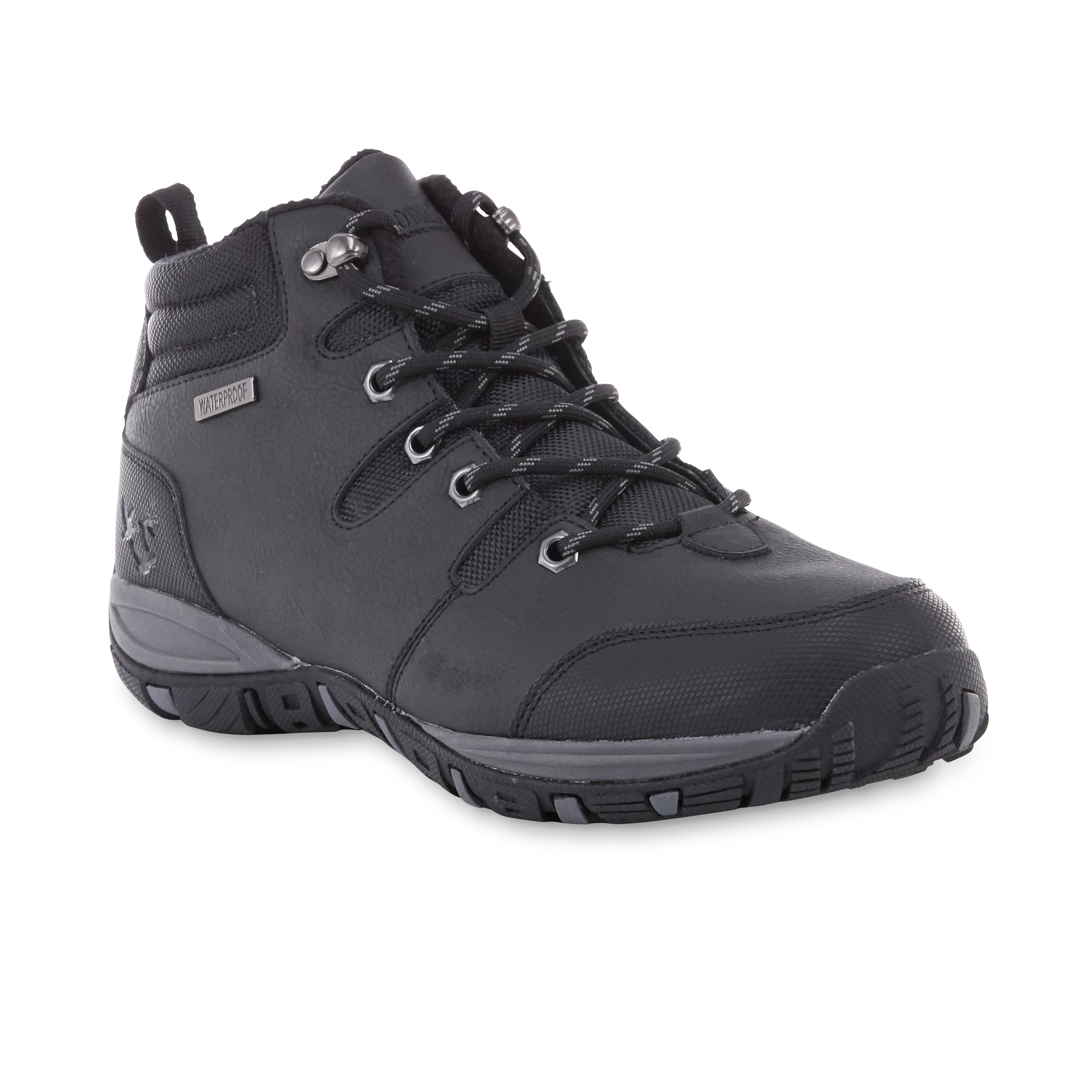 Outdoor Life Men's Drake Black Waterproof Hiking Boot Shop Your Way