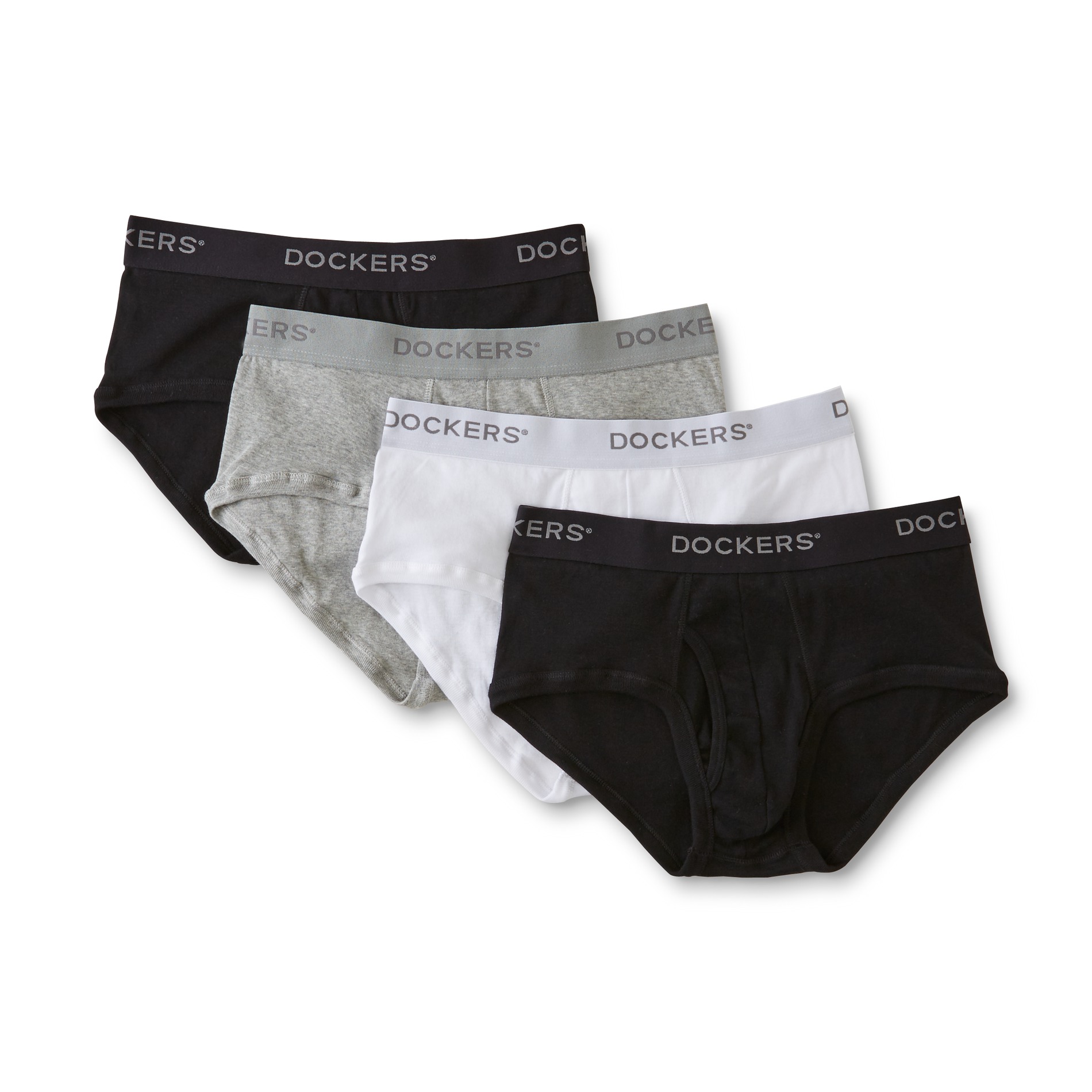 UPC 848182030756 product image for Dockers Men's 4-Pack Briefs, Size: Small, Assorted Colors | upcitemdb.com