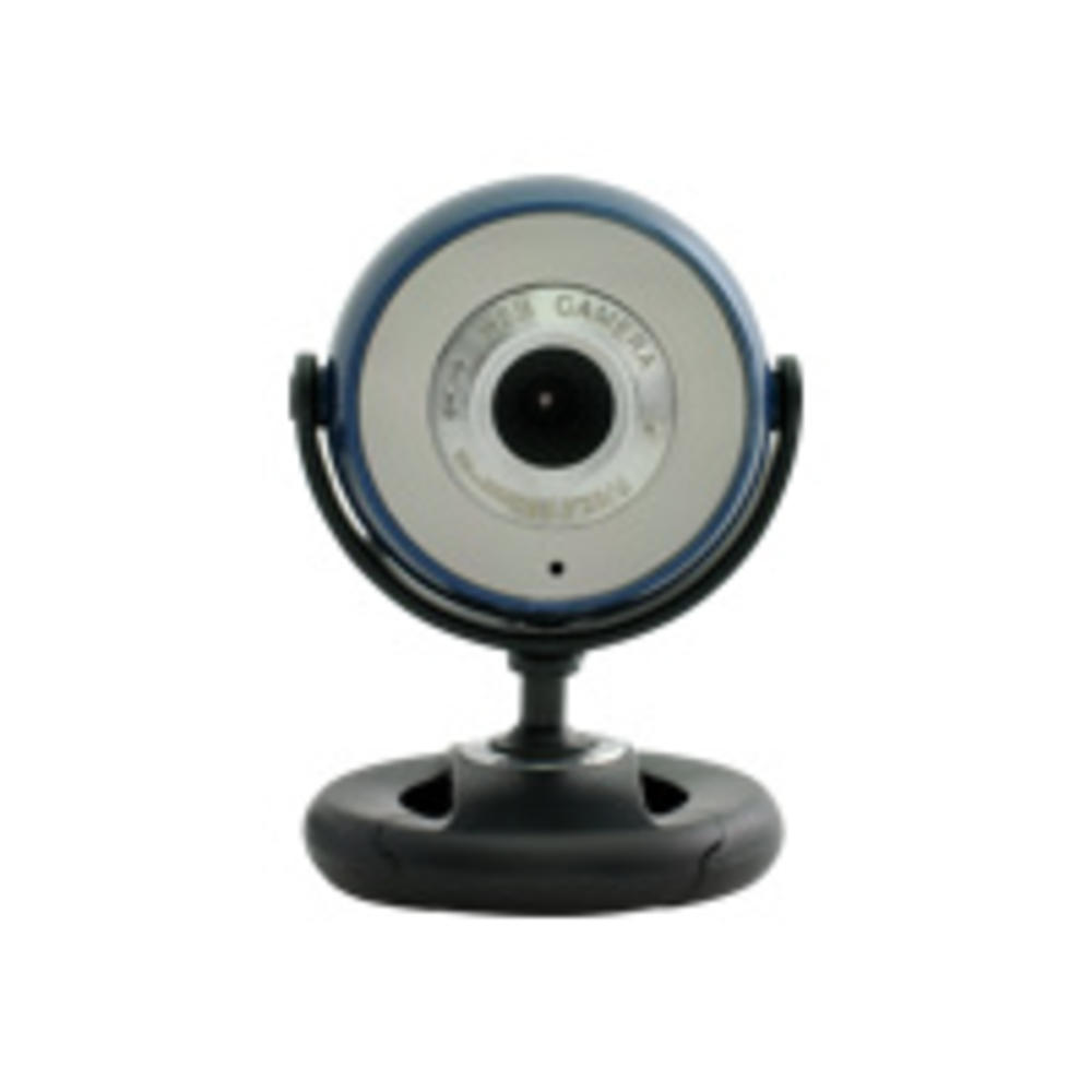 Gear Head WC1100BLU 1.3MP WebCam With Night Vision - Blue/Black