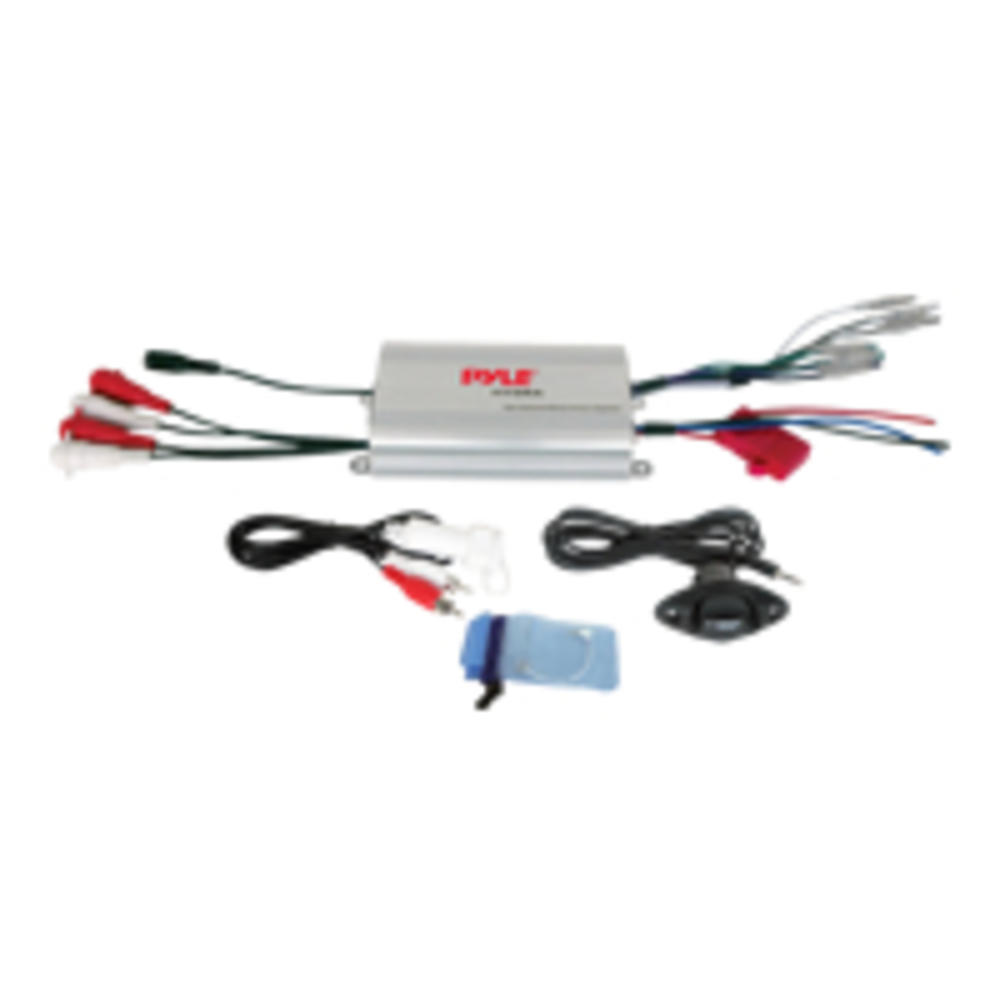 Pyle PLMRMP3A 4-Channel Waterproof MP3/iPod&#174;Marine Power Amplifier