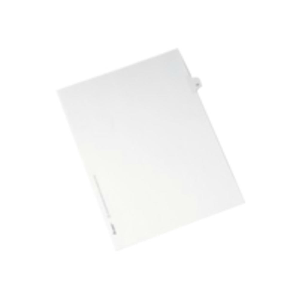 White Legal Index Dividers