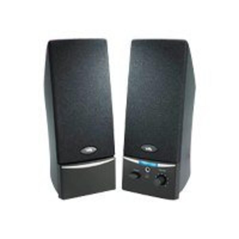 Cyber Acoustics CA-2014rb 2.0 Speaker System - 4 W RMS - Black - 85 Hz - 18 kHz
