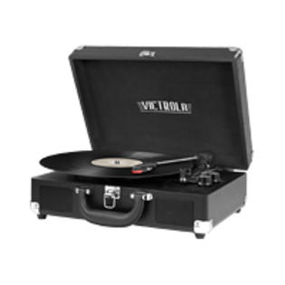 Victrola VSC-550BT BK Vintage 3-Speed Bluetooth Turntable - Black