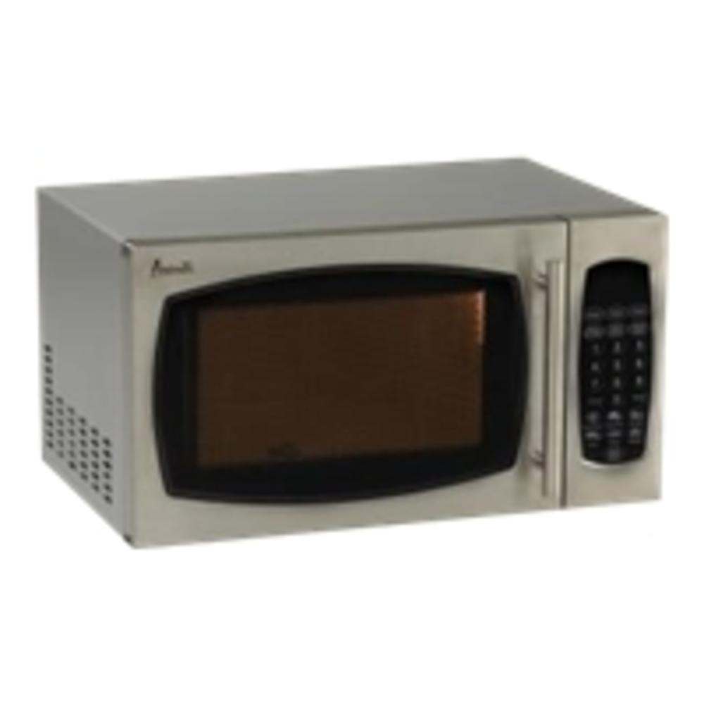 0.9 Cubic Foot Microwave Oven - Stainless Steel