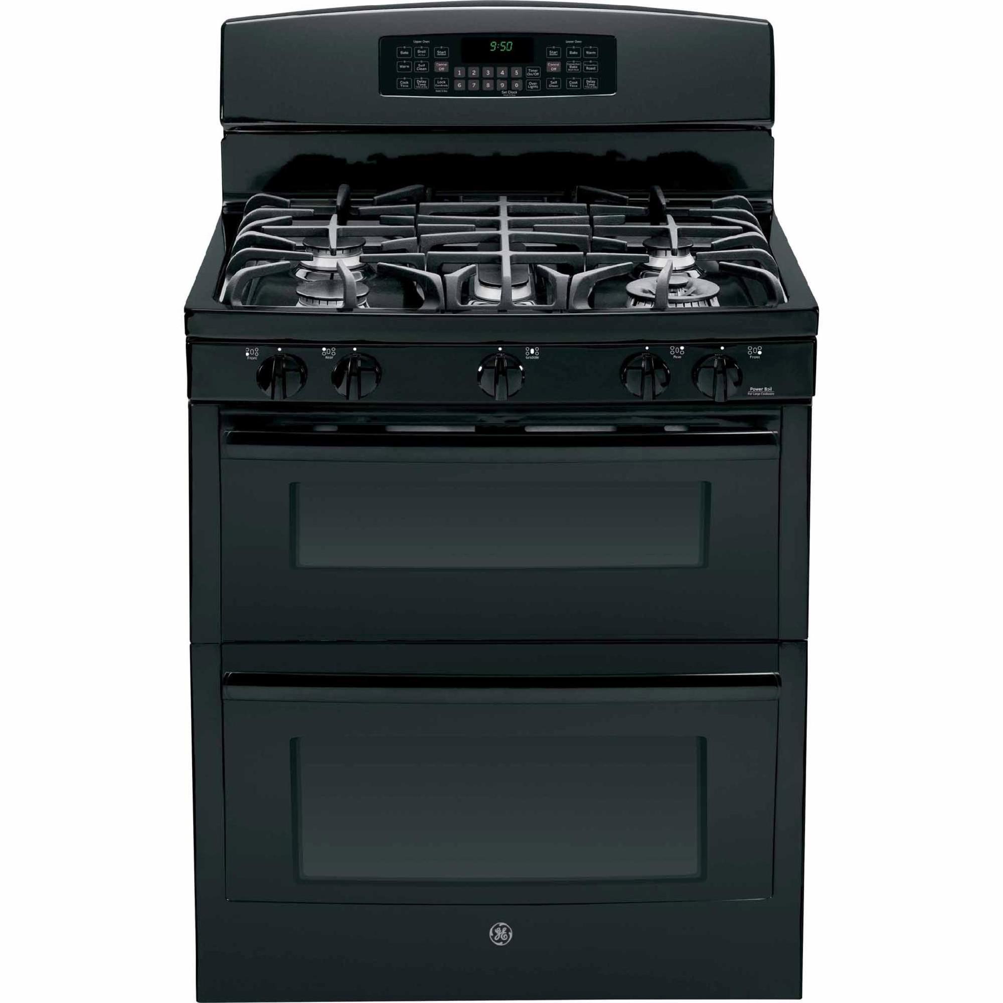 GE Profile PGB950DEFBB 6.8 cu. ft. DoubleOven Gas Range w