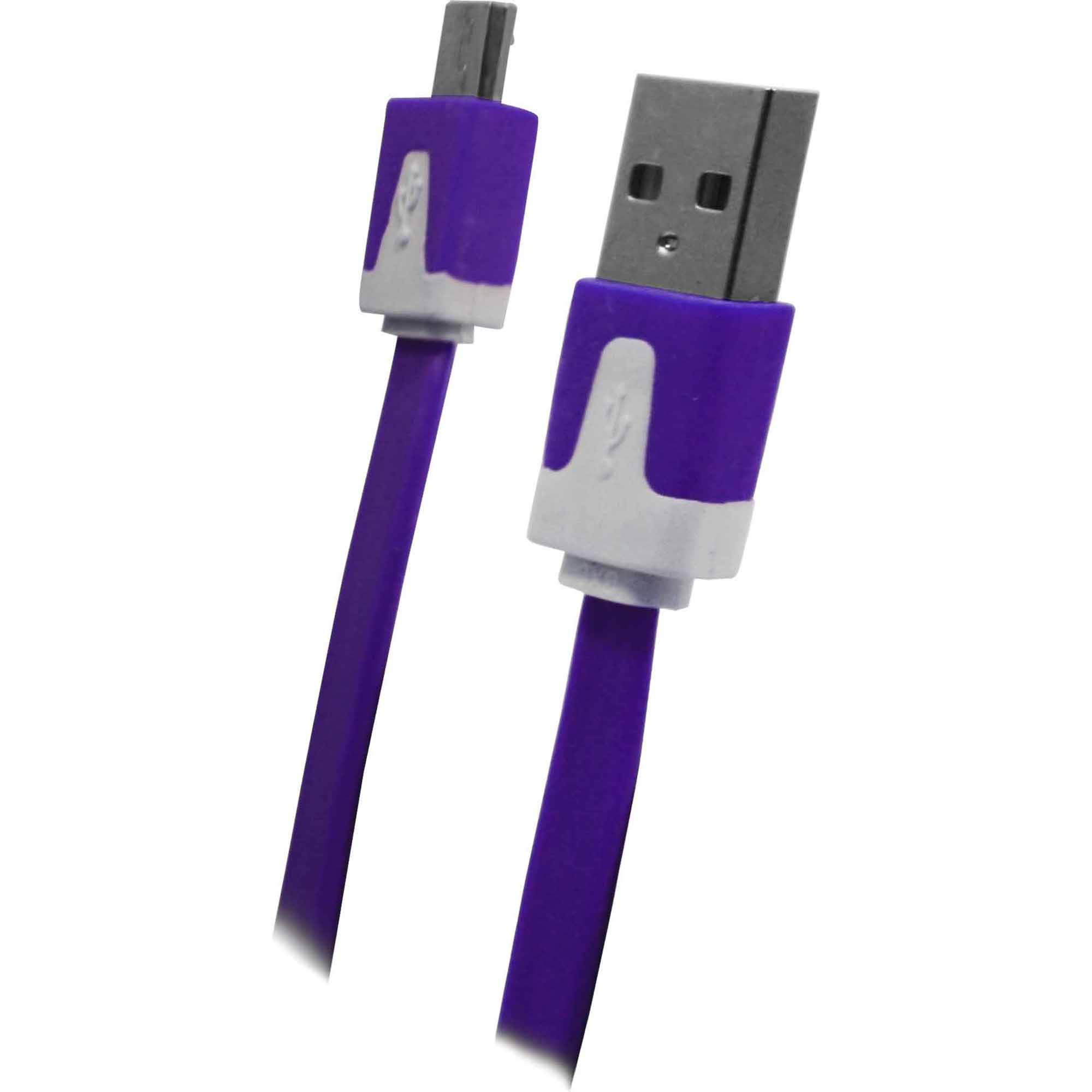 UPC 680988284434 product image for Duracell 10-Ft Micro USB Sync and Charge Cable - Purple | upcitemdb.com