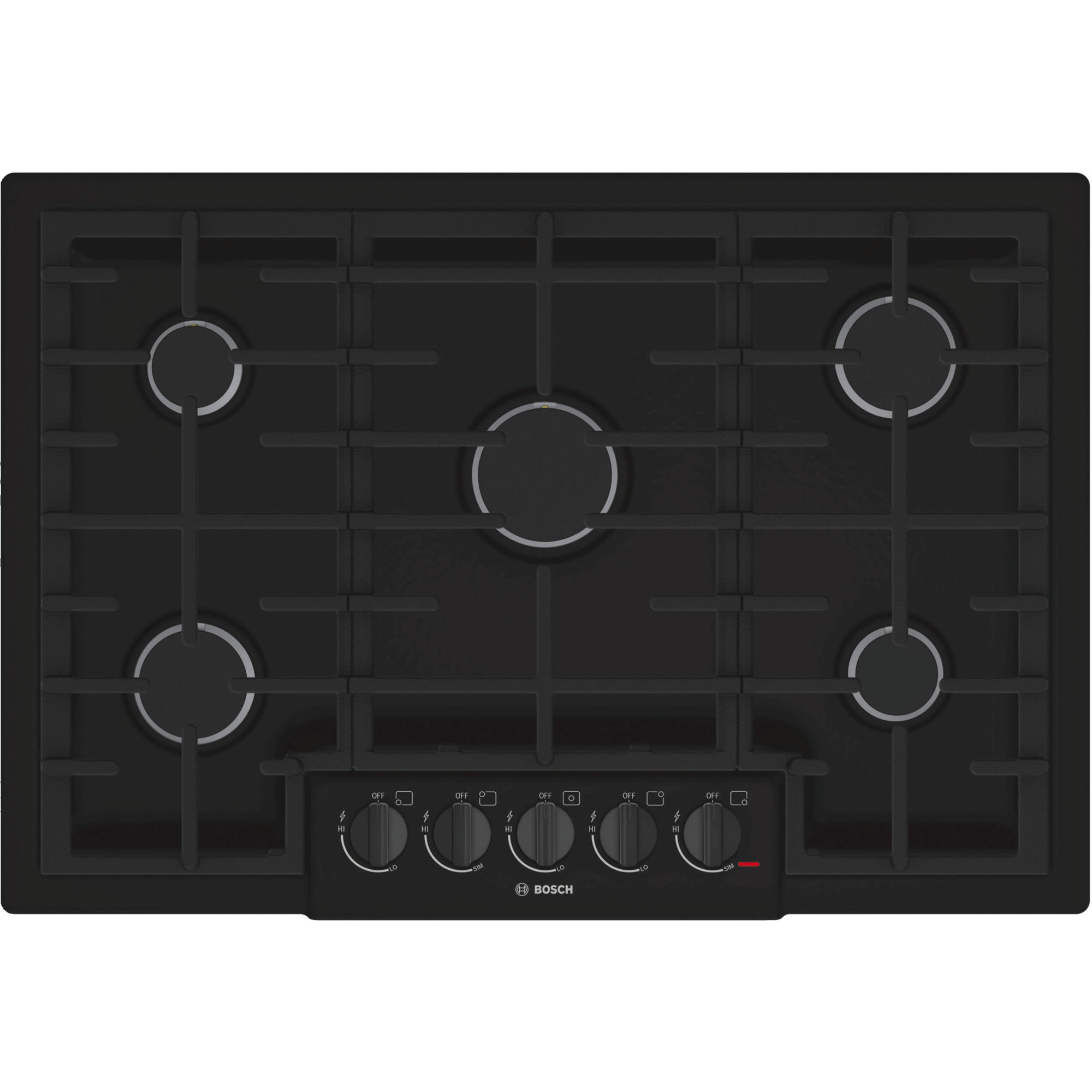 Bosch NGM8065UC 30" 800 Series Gas Cooktop Black Sears Outlet