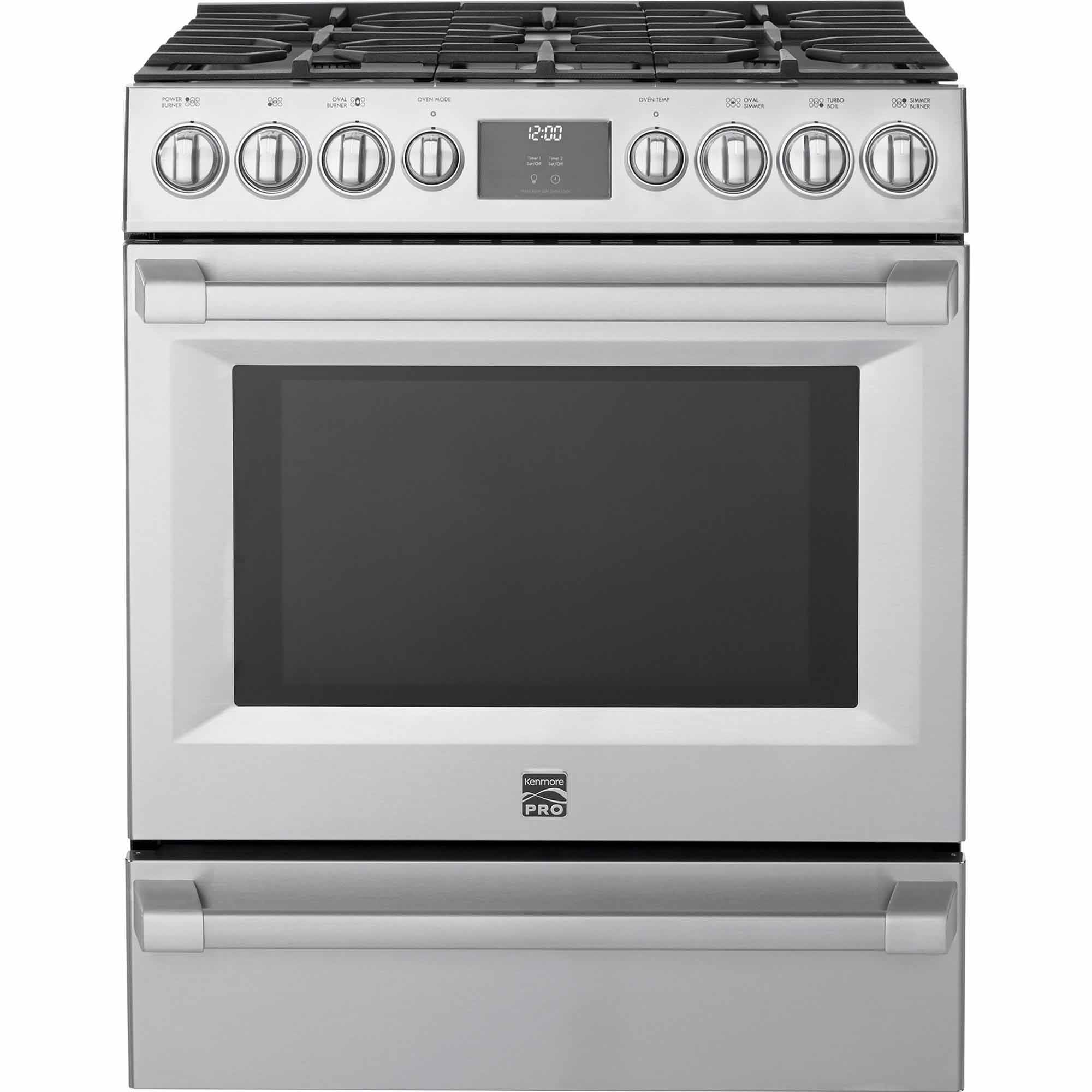 Kenmore Pro 72583 5.1 cu. ft. SelfClean Gas True Convection Range