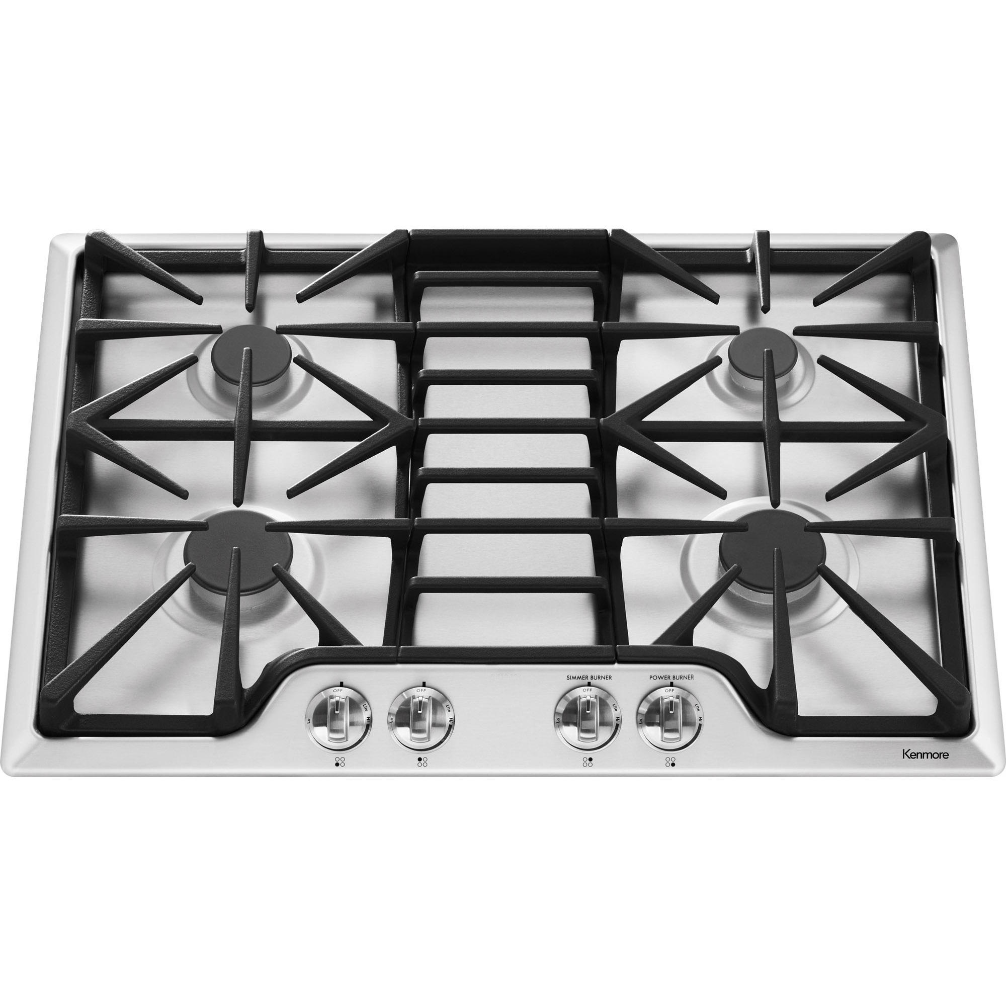 Kenmore 32543 30" Gas Cooktop Stainless Steel Sears Outlet