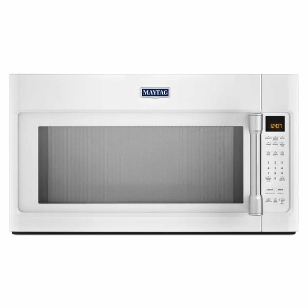 Maytag Mmv4205dh 2 0 Cu Ft Microwave Hood Combination White W Stainless Handle