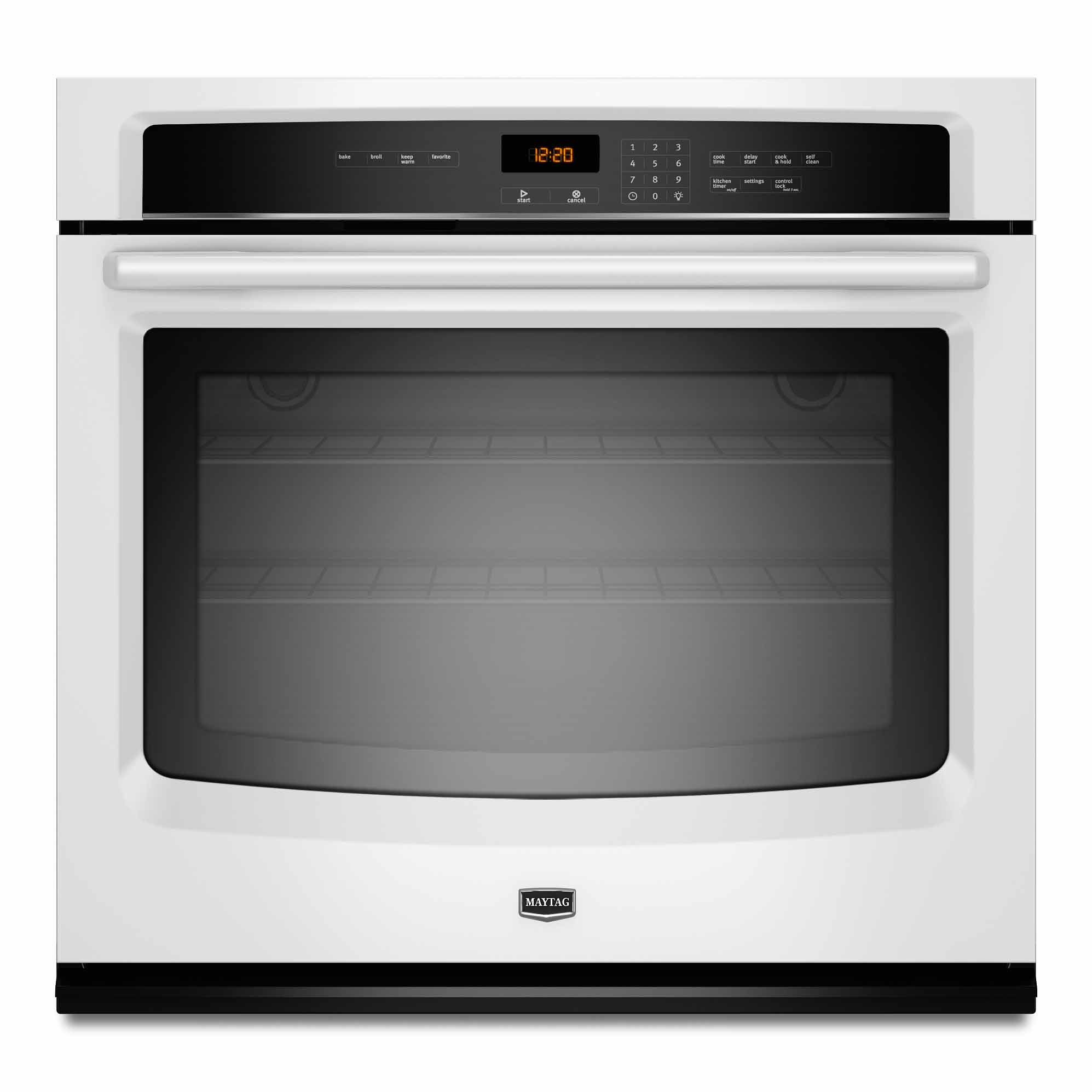 Maytag MEW7530AW 30" Electric Wall Oven w/ FIT system White Sears Outlet