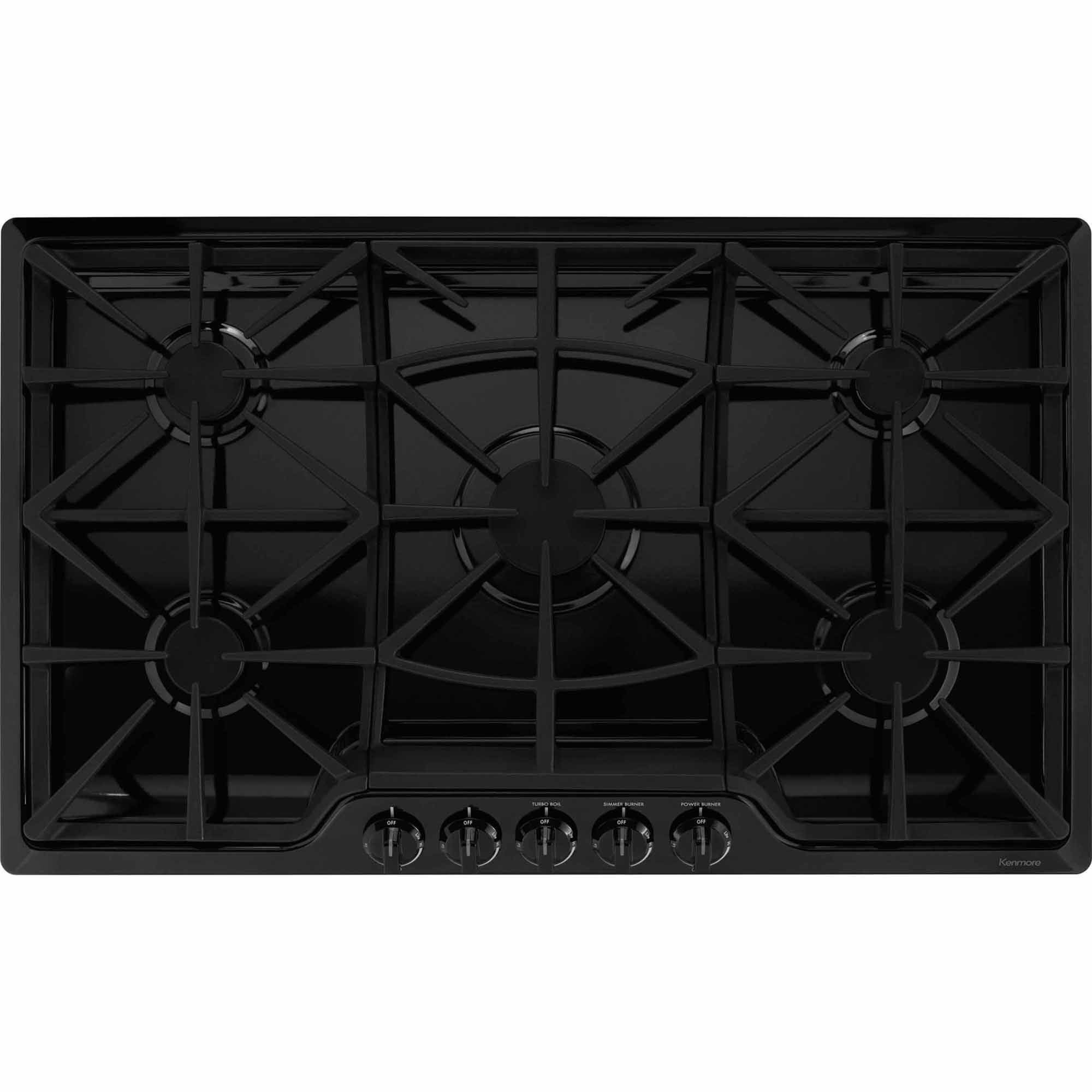 Kenmore 32699 36 Gas Cooktop - Black