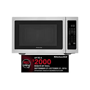 KitchenAid Countertop Microwaves 1.6 cu. ft. KCMS1655BSS - Sears