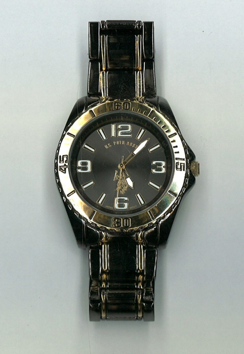 UPC 030506312710 product image for US Horse Two Tone Bracelet Men's Watch | upcitemdb.com