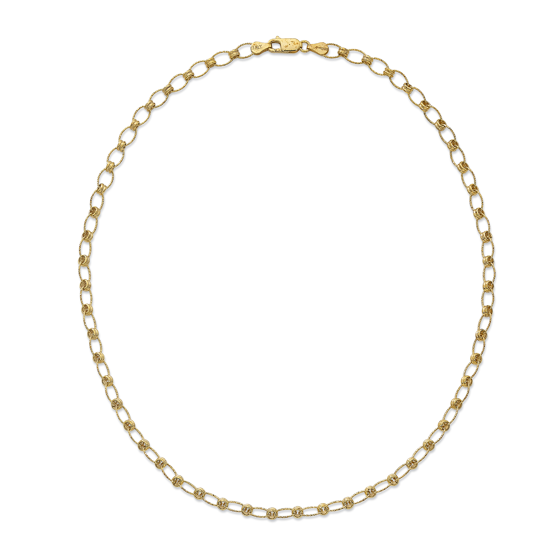 20 inch solid gold chain clearance