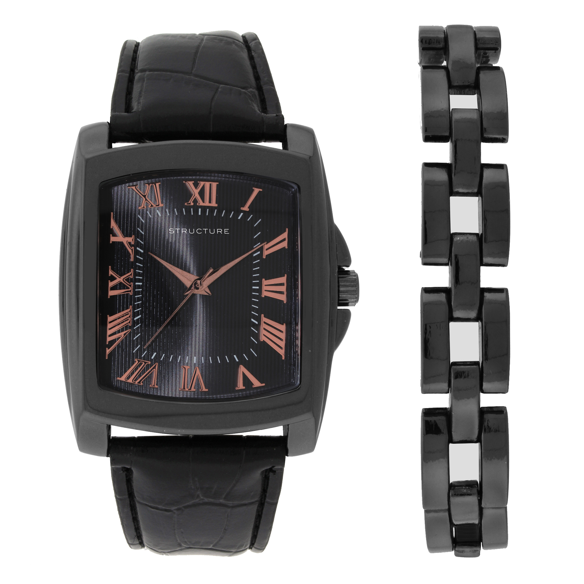 Structure Men's Watch & Bracelet Set Shop Your Way Online Shopping