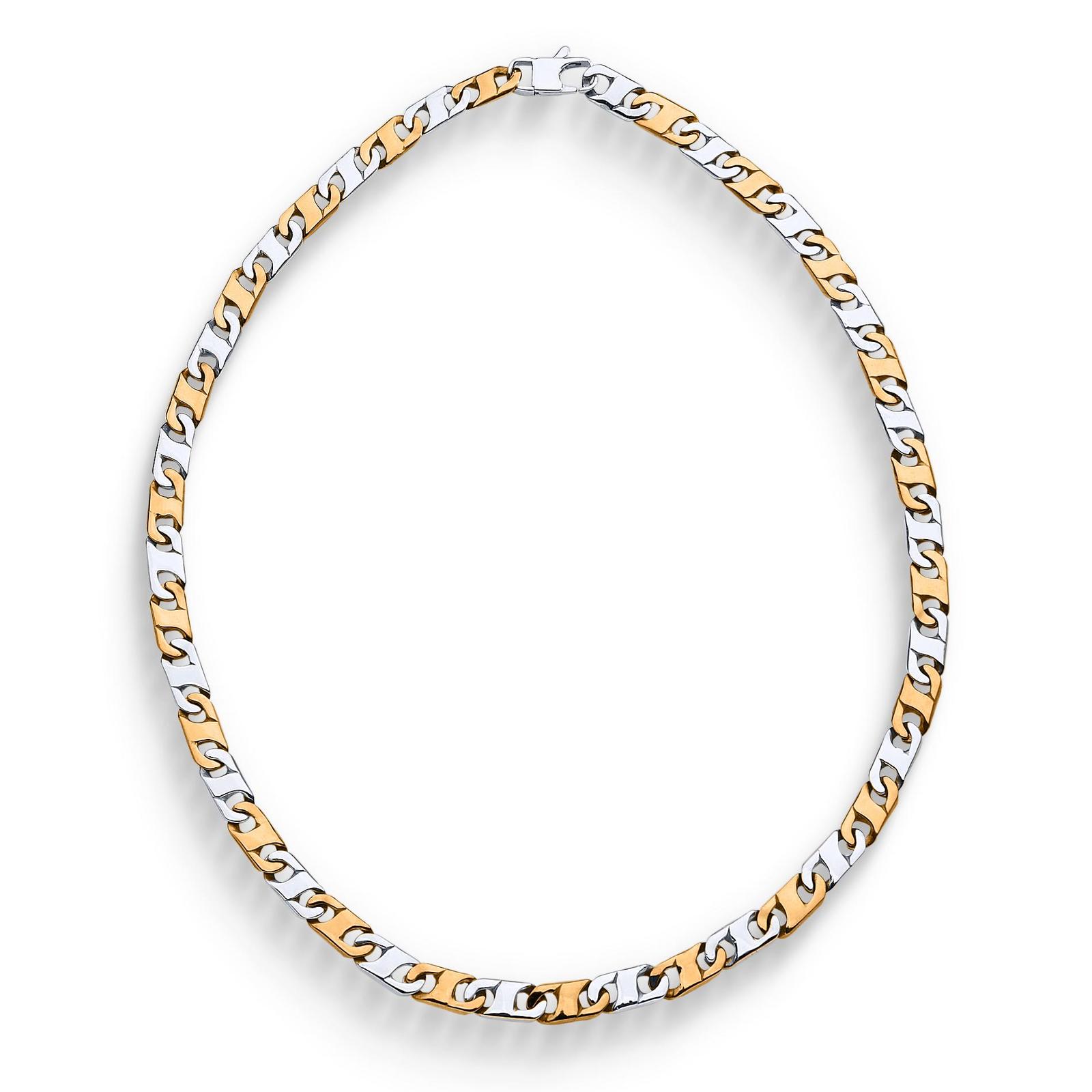 Men's Stainless Steel TwoTone Mariner Link Necklace Shop Your Way