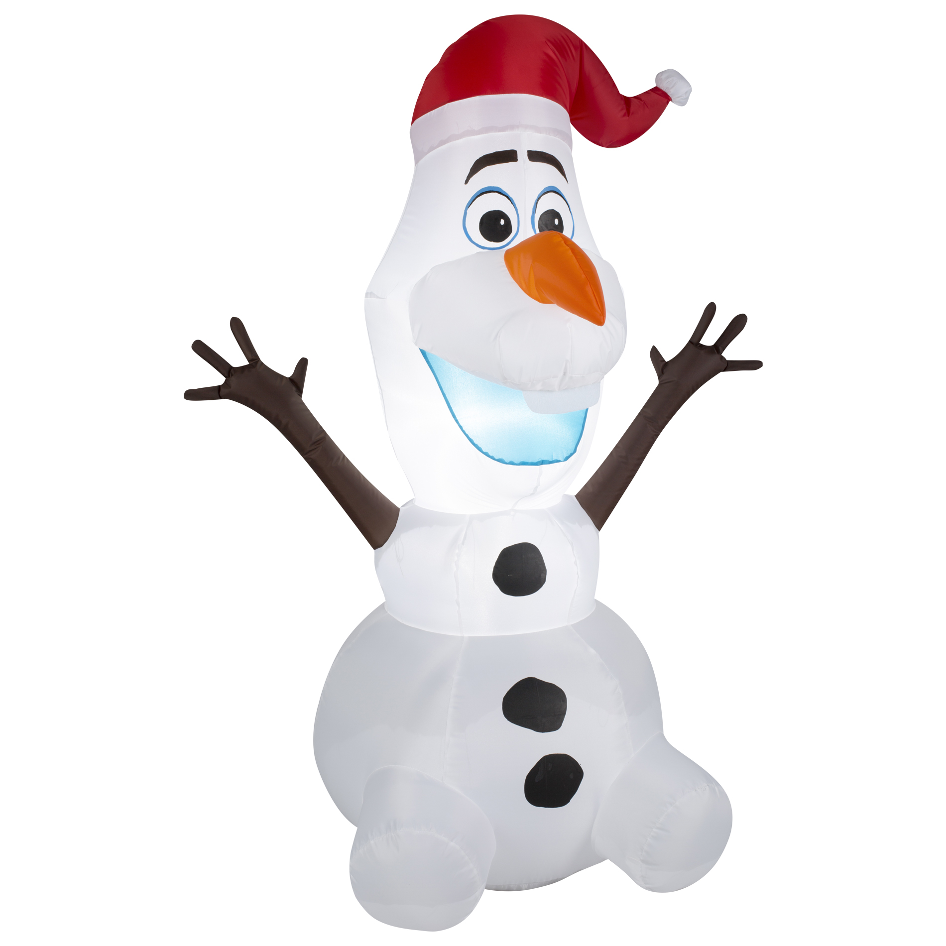 3.5ft Christmas Airblown Olaf with Lights