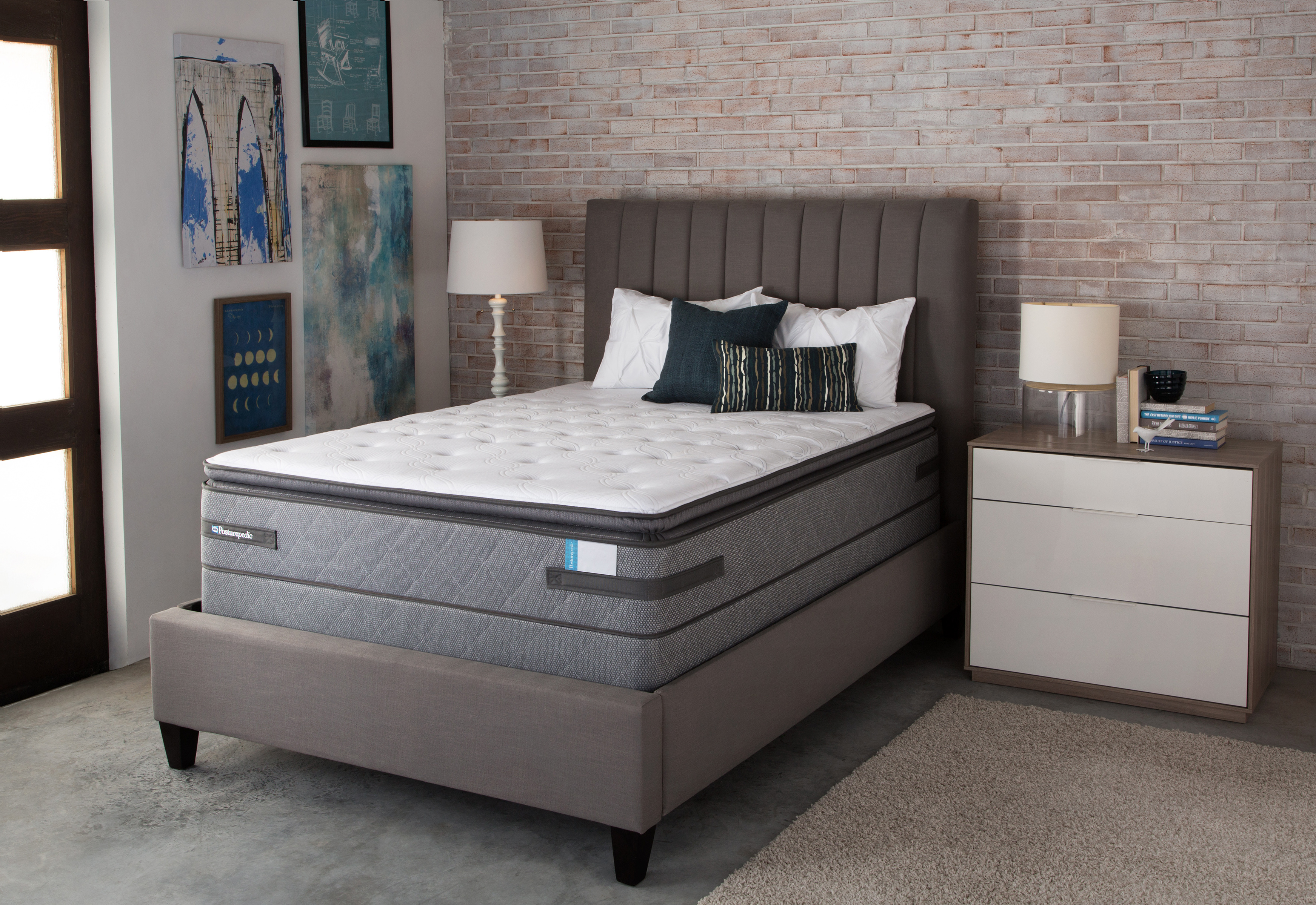 Sealy Posturepedic Mackville Plush Euro Top Queen Mattress Home