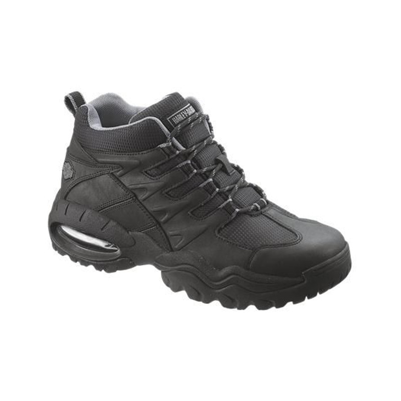 Men's Jett Black Leather Hiking Boot D94350