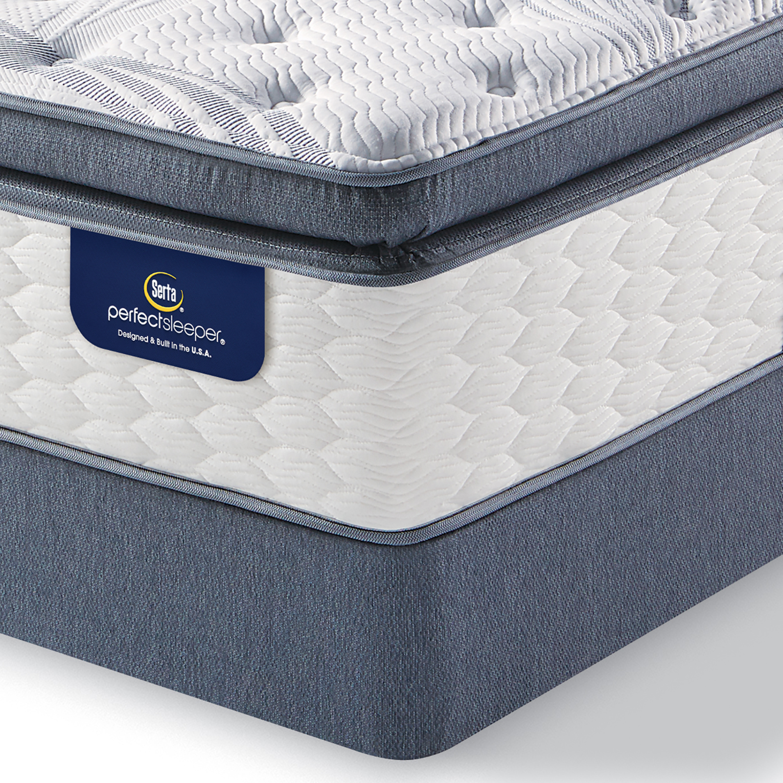Serta 92717 Perfect Sleeper Walworth Plush Queen Super Pillowtop Mattress