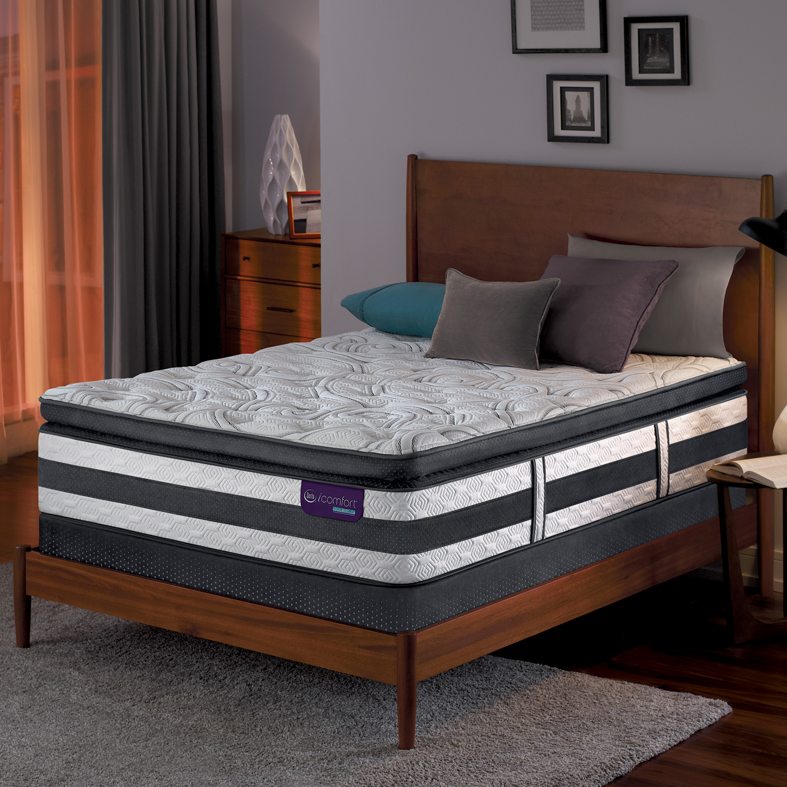 Serta Hybrid Advisor Twin XL Super Pillowtop Mattress