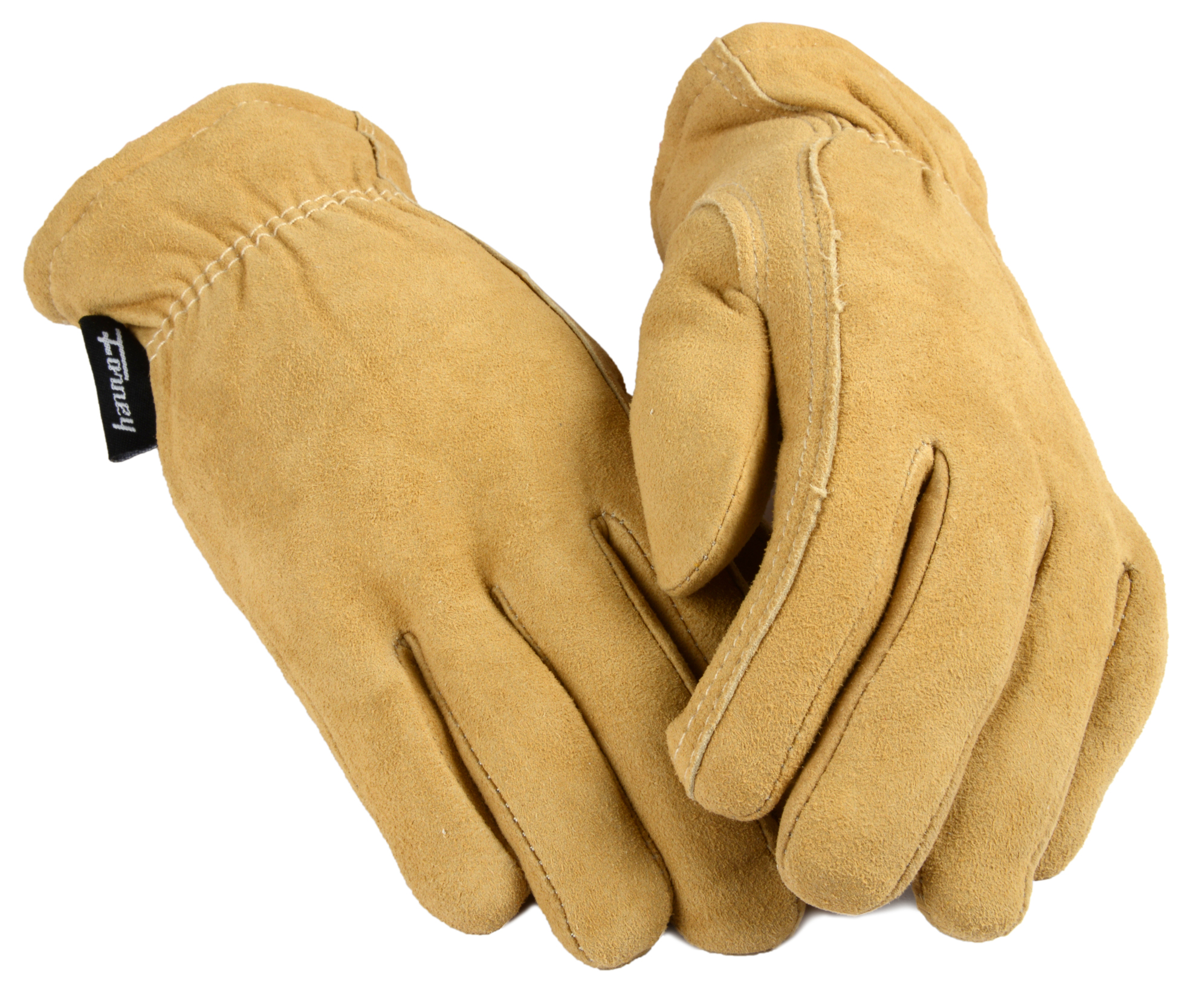 Forney 53120 Deerskin Leather Driver Suede Lined Women's Gloves Medium